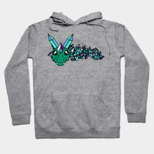 Gay Pride Fidget Crystal Dragon Hoodie